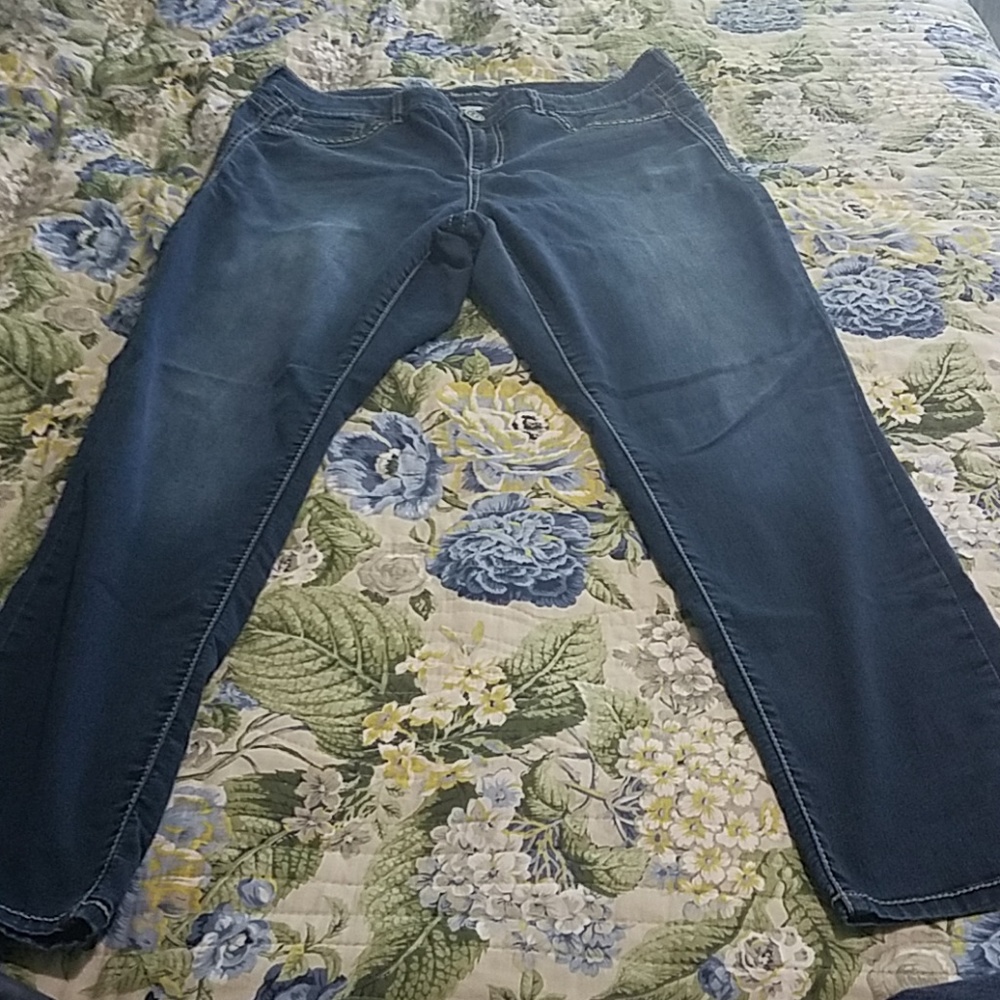 Denim jeggings